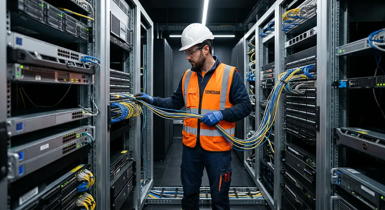 Equipamiento técnico de un edificio