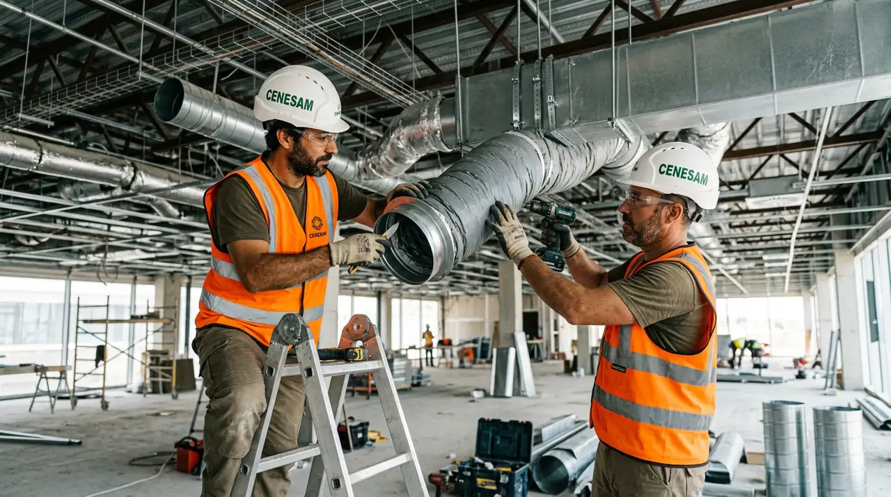 Trabajo en instalaciones de climatización